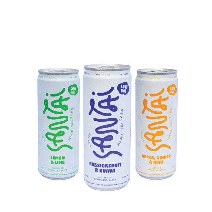 Santai Seltzer Mix Flavour (6 Pack)