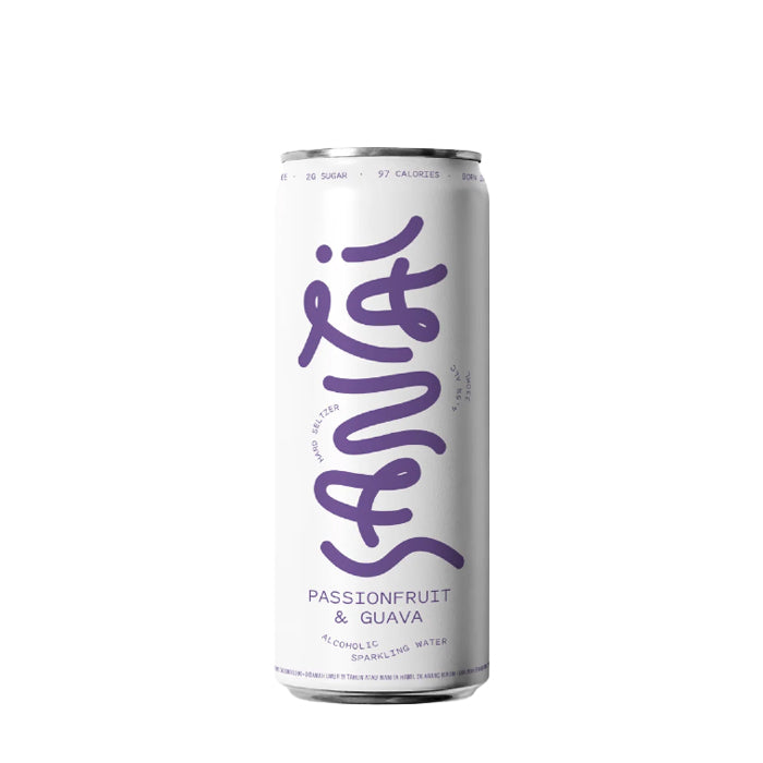 Santai Passion Fruit Guava Seltzer (6 Can)