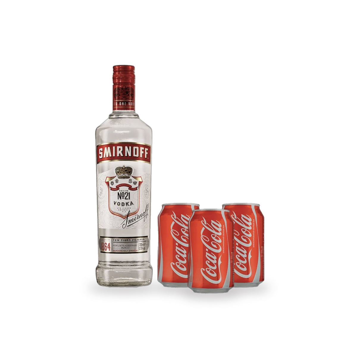 Smirnoff + 3 Free Mixers